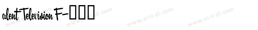 alent Television F字体转换